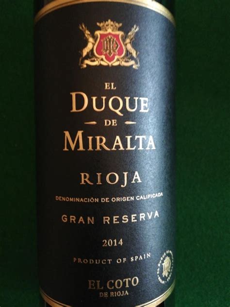 Why Wine Enthusiasts Love Duque Miralta Rioja 2014